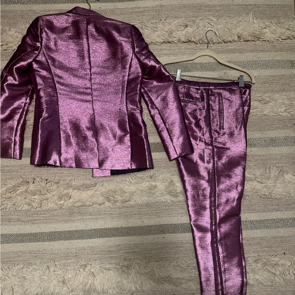 Purple Sparkle Suit Set - Picture 3 of 4